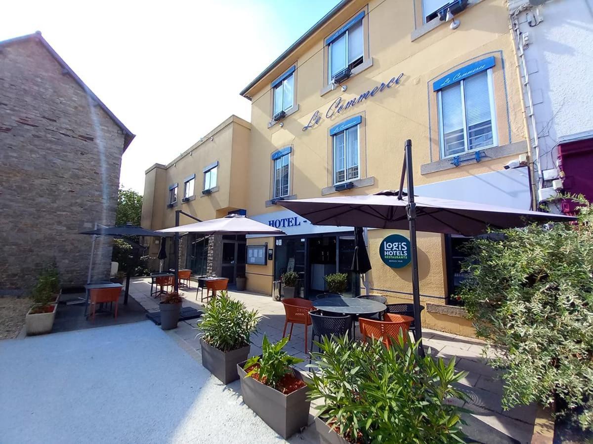 Logis Hotel Restaurant Le Commerce Guichen Exteriör bild